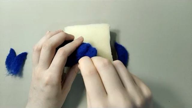 Валяние из шерсти. Как свалять из шерсти кита.