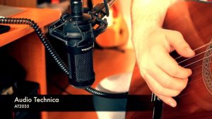 Audio Technica AT2035 - Classical guitar Mic Test