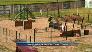 Рыбинск-40. ПЛОЩАДКИ ДЛЯ ВЫГУЛА СОБАК ГОТОВЫ