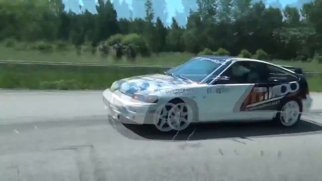 Honda CRX B16A2 DOHC VTEC Loud Kicked! смотреть онлайн