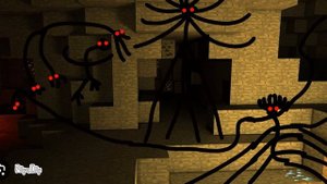 Minecraft cave sounds but there's monster part 2 mega x 10