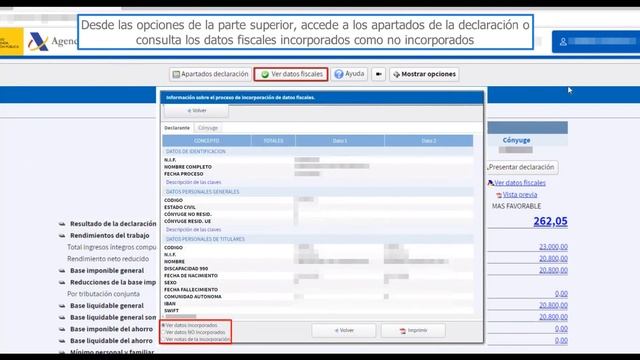 Урок 4 - Declaración Renta Modelo  100 - Декларация Рента  Модель 100 Часть 3
