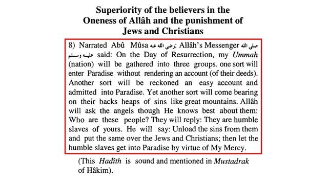 Who Pays for Your Sins in Islam? And Why Has No One Told You?