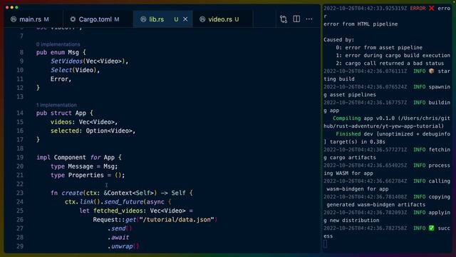 Refactoring The Yew Tutorial смотреть онлайн