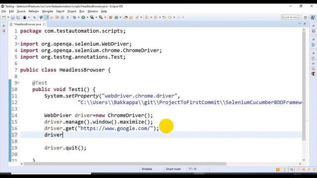 Selenium Tutorial for Beginners || Headless Browser Selenium Test Cases Execution?