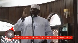 008 DR ABDALLAH KHERI...Mbinu Za Kuondoa Umaskini (3) 02 03 2018