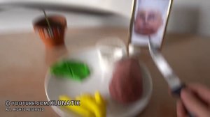 EATING EDIBLE PLAY-DOH FOOD! - KLUNATIK (2019) - 粘土, пластилин, pâte à modeler mangeant, 橡皮泥