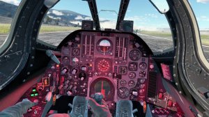 Вылет на ударном самолете F-105D Thunderchief в VR шлеме в War Thunder.