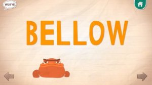 Endless Alphabet A to Z - Letter B - BEAUTIFUL, BELCH, BELLOW, BETWEEN, BLEND | Originator Games