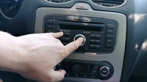 RESET 6000 CD RADIO - FORD FOCUS