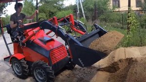 Мини погрузчик своими руками