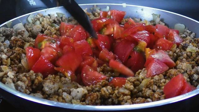 Баклажаны рецепт. Запеканка из баклажанов с мясом по восточному, без сыра.