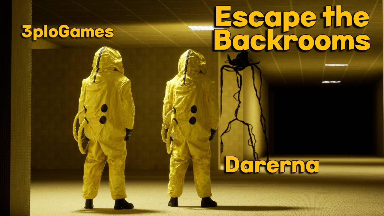 Мега быстрый зомби в Escape the Backrooms (8)