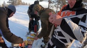 Жесткое зимнее эндуро без шипов или тренировка Исполнителей часть 2