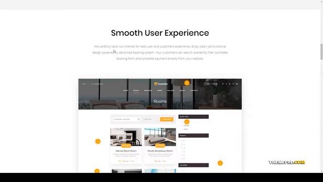 Hotel WP ThemeWordPress hostel accommodation Website Builder смотреть онлайн