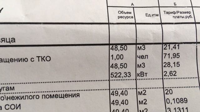 Квартплата... Нас грабят ...