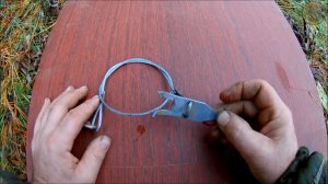 Как оснастить земляной якорь тросом (Будни охотника и рыбака)