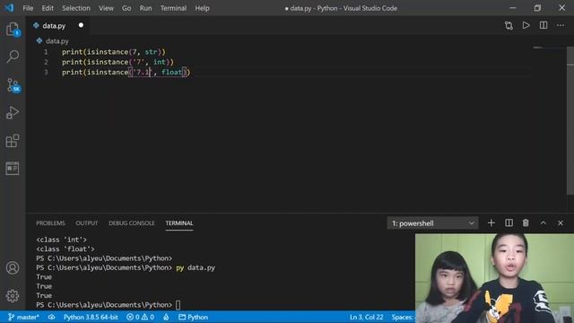 How to Code PYTHON: Determine Data Types of Values - Perform Mathematical Operations on Numeric Dat