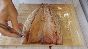 Скумбрия фаршированная грибами в духовке