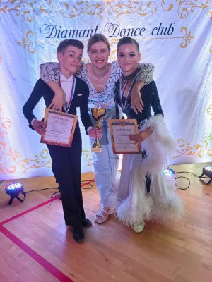Кубок Диаманта 2024г. Тамбов. Мой внук Сережа и очаровательная Лера. #тамбов#внук#танцы