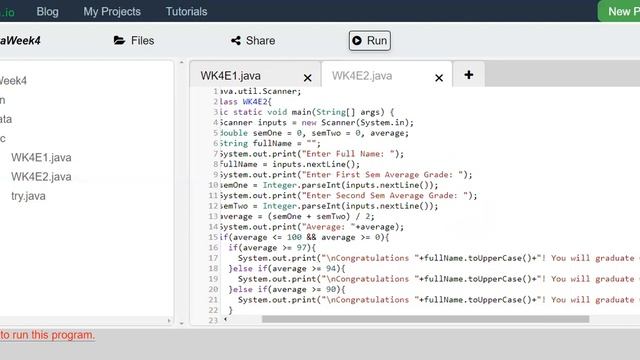 Java Nested Conditions Exercise 2 | Computer Programming 2 (Java) смотреть онлайн