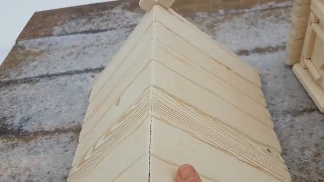 Домик "Макет". Обзор миниатюрного домика. смотреть онлайн