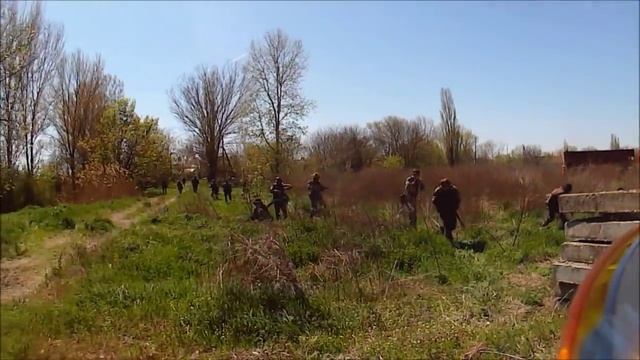 Страйкбол в Сочи. Открытие АСК ЮФО 2015. смотреть онлайн