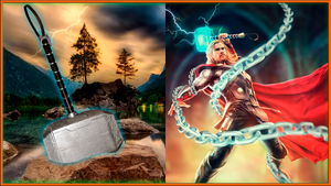 Как сделать молот Тора своими руками