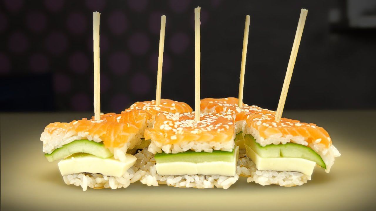 ПРОСТОЙ РЕЦЕПТ ЛЕНИВЫХ РОЛЛОВ!!! КАНАПЕ ДЛЯ ДОМА БЫСТРО ВКУСНО!!!