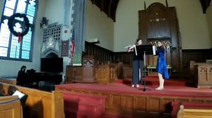 Dance of The Hours by A.Ponchielli, flute duo and piano