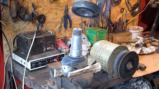 Как одеть подшипники на коленвал!!! смотреть онлайн