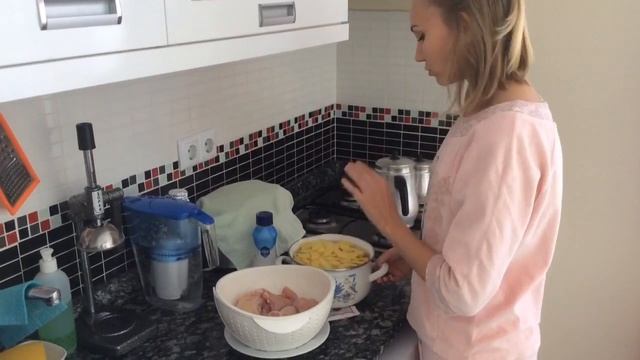 Готовим курник с курицей