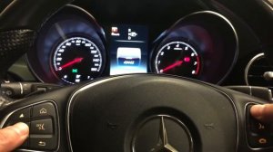 Mercedes c class w205 2015 service reset