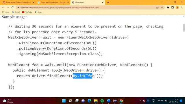 Fluent Wait in Selenium Webdriver Java with Example | Fluent Wait vs Implicit Wait vs Explicit Wait