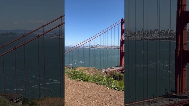 Лучшая смотровая площадка the Golden Gate Bridge (мост Золотые ворота в Сан-Франциско)