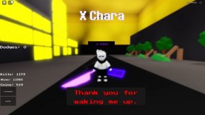 Cross Sans and X Chara Showcase Undertale Judgement Day