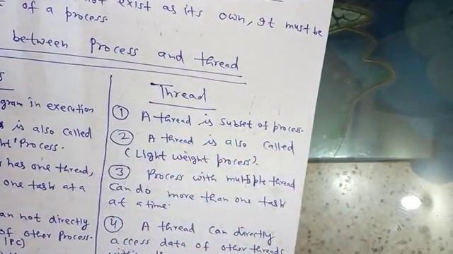 Difference between process and  thread in operating system смотреть онлайн