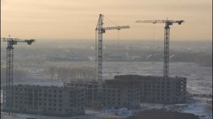 Работа башенных кранов TDK-10.215, КБ-408.21