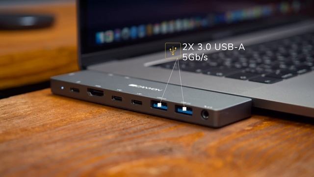 Незаменимая вещь для MacBook — Canyon Hub 8-1 смотреть онлайн