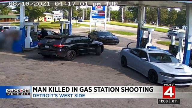Man killed in gas station shooting on Detroit's west side смотреть онлайн