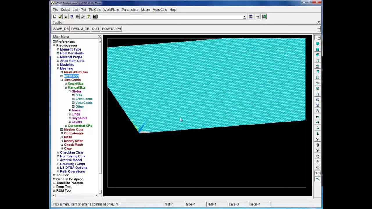 Моделирование взрыва c помощью инструментов Ansys LS-DYNA