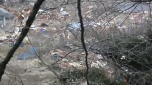 Шокирующее видео цунами в Японии   1 часть