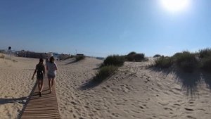 Санаторий ЮНОСТЬ (МВД). Проход на море. Пляж. г. АНАПА 20.06.2018