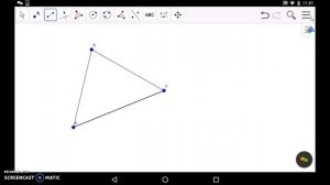 Creating GeoGebra sketches using an Android Tablet