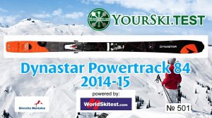 Тесты горных лыж: Dynastar Powertrack 84  (2014-15 год).