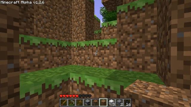 Minecraft Alpha 1.2.6 №1 - Первые трудности