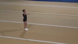 Спортивная акробатика. Умурзакова Анна- защита 3 юношеского разряда.