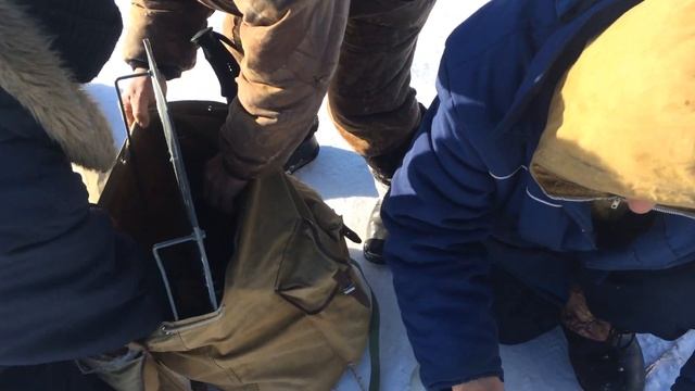 Складные санки для зимней рыбалки смотреть онлайн