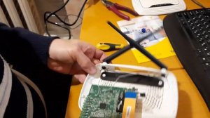 Постоянно горит LAN - TP-LINK 841 - ремонт