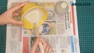 Покажу, что можно сделать из алебастра гипса и пластиковых бутылок Моя поделка своими руками